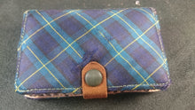 Load image into Gallery viewer, Vintage Silk Tartan Ware Scottish Tartanware Needlecase Needle Case Holder 1920's Scotland