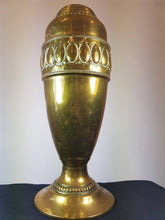 Load image into Gallery viewer, Antique Brass Metal Large Urn Vase Holland Victorian Arts and Crafts Home Decor Dutch