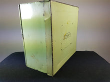 Load image into Gallery viewer, Vintage Tin Kemps Biscuits Box Green Original Art Deco 1930's Rare