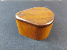 Load image into Gallery viewer, Antique Wooden Furniture Wax Polish in Treen Wood Slide Box