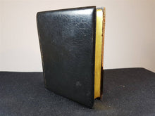 Load image into Gallery viewer, Antique Wooden Book Shaped Secret Opening Puzzle Safe Storage Box for Money Jewelry or Valuables Hidden Opening Early 1900's