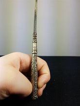 Load image into Gallery viewer, Antique Sterling Silver Shoe Button Hook Victorian 1800's Buttonhook