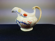 Load image into Gallery viewer, Antique Gravy or Sauce Boat Pitcher Jug Victorian Hand Painted Ceramic Pottery 1800's Original
