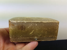 Load image into Gallery viewer, Antique Jewelry Presentation Box with Push Button Opening for Watch Necklace Bracelet or Brooch Late 1800's - Early 1900's