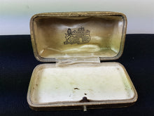 Load image into Gallery viewer, Antique Jewelry Presentation Box with Push Button Opening for Watch Necklace Bracelet or Brooch Late 1800's - Early 1900's