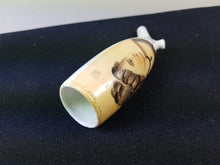 Load image into Gallery viewer, Antique German Pipe Bowl Porcelain with Hand Painted Lady 1800's Victorian