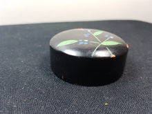 Load image into Gallery viewer, Antique Paperweight Hand Painted with Flowers Ceramic Pottery Victorian Late 1800's Original