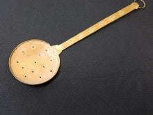Load image into Gallery viewer, Antique Strainer Spoon Ladle Copper Metal Hand Made Original 1800's