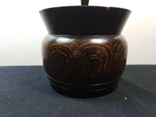 Load image into Gallery viewer, Antique Tobacco Jar with Original Ceramic Pottery Lining Early 1900's Original