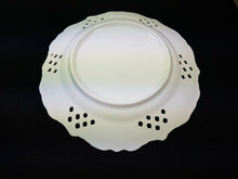 Load image into Gallery viewer, Antique Gebetzlich Geschutz Serving Plate with Painted Flowers Ceramic Pottery Austria Austrian Victorian