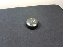 Load image into Gallery viewer, Antique Paperweight Hand Painted with Flowers Ceramic Pottery Victorian Late 1800's Original