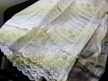 Load image into Gallery viewer, Antique White Cotton Girl's Christening Gown Dress Victorian 1800's Original