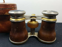 Load image into Gallery viewer, Antique Opera Glasses or Binoculars in Original Leather Case Late 1800's - Early 1900's