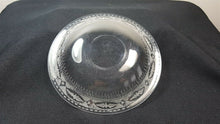 Load image into Gallery viewer, Antique Clear Etched Glass Bowl Late Georgian Early Victorian 1800's Original