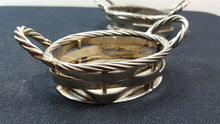 Load image into Gallery viewer, Vintage Miniature Baskets Silver Plated Metal Italian