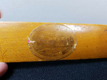 Load image into Gallery viewer, Antique Mauchline Ware Page Turner Treen Wood Wooden Edinburgh Scotland and Holyrood Palace Souvenir Victorian Wooden Original