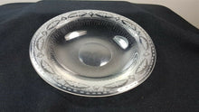Load image into Gallery viewer, Antique Clear Etched Glass Bowl Late Georgian Early Victorian 1800's Original