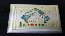 Load image into Gallery viewer, Antique Cigarette Case Aluminum Metal Trench Art Silver Metal Hand Etched Vintage