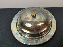 Load image into Gallery viewer, Vintage Butter Dish Silver Plated Lee and Wigfull Sheffield England Dome Antique Silver Plate Silverplate Silverplated English Round