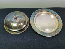Load image into Gallery viewer, Vintage Butter Dish Silver Plated Lee and Wigfull Sheffield England Dome Antique Silver Plate Silverplate Silverplated English Round