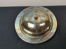 Load image into Gallery viewer, Vintage Butter Dish Silver Plated Lee and Wigfull Sheffield England Dome Antique Silver Plate Silverplate Silverplated English Round