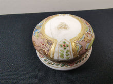 Load image into Gallery viewer, Antique Noritake China Porcelain Ring Dish Box Jar Hand Painted Made in Japan Early 1900's Original