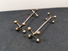 Load image into Gallery viewer, Vintage Knife Rests Stands Silver Plated Set of 2