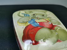 Load image into Gallery viewer, Vintage Baby Elephant Tin Candy Box 1940's