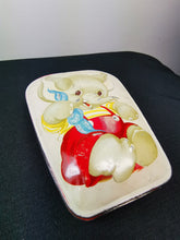 Load image into Gallery viewer, Vintage Baby Elephant Tin Candy Box 1940's