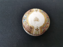 Load image into Gallery viewer, Antique Noritake China Porcelain Ring Dish Box Jar Hand Painted Made in Japan Early 1900's Original