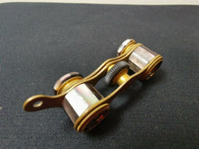 Load image into Gallery viewer, Antique Opera Glasses Binoculars Mother of Pearl and Brass Lorgnette Victorian 1800's Original
