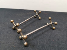 Load image into Gallery viewer, Vintage Knife Rests Stands Silver Plated Set of 2