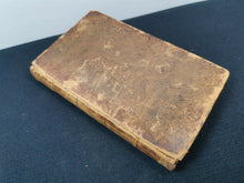 Load image into Gallery viewer, Antique French History of Gil Blas Book Histoire De Gil Blas 1816 Original Georgian Miniature Book by Alain-René Lesage Brown Leather