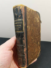 Load image into Gallery viewer, Antique Dr Aikin Select Works of the British Poets Book Volume VI Miniature 1821 Original Georgian Poems Poetry Book Leather Hardback