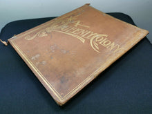 Load image into Gallery viewer, Antique A Queenly Colony Book Pen Sketches and Camera Glimpses of Australia 1901 Original Large Hardcover Hardback