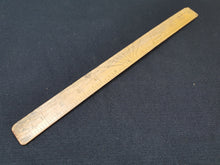 Load image into Gallery viewer, Vintage Wood Ruler Foot Inches Centimetres Wooden Rule Universal Woodworking Made in Birmingham England Measuring Tool Drawing Drafting