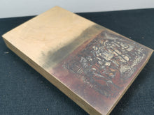 Load image into Gallery viewer, Vintage Hand Carved Victorian Musicians Scene on Wood Panel Carving Hand Made Original Art 1930's Miniature Image