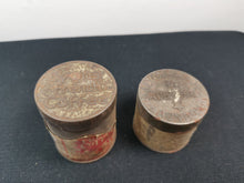 Load image into Gallery viewer, Antique Lyon's French Coffee Tin Boxes Tins Set of 2 Victorian 1800's Original