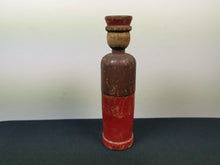 Load image into Gallery viewer, Antique Wooden Figure Pencil Holder Case Box Wood Doll Early 1900's Original