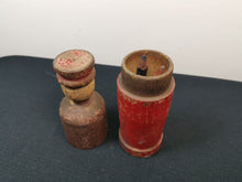 Load image into Gallery viewer, Antique Wooden Figure Pencil Holder Case Box Wood Doll Early 1900's Original