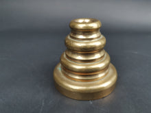 Load image into Gallery viewer, Antique Candlestick Candle Stick Holder Solid Bronze 1800's Victorian Candleholder Single