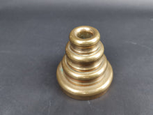 Load image into Gallery viewer, Antique Candlestick Candle Stick Holder Solid Bronze 1800's Victorian Candleholder Single