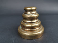 Load image into Gallery viewer, Antique Candlestick Candle Stick Holder Solid Bronze 1800's Victorian Candleholder Single
