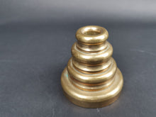 Load image into Gallery viewer, Antique Candlestick Candle Stick Holder Solid Bronze 1800's Victorian Candleholder Single