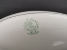 Load image into Gallery viewer, Vintage French Oval Platter Plates Blue and White Ceramic Pottery Set of 2