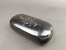 Load image into Gallery viewer, Antique Snuff Box with Inlaid Flower Bouquet on Top 1800's Original Victorian