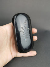Load image into Gallery viewer, Antique Snuff Box with Inlaid Flower Bouquet on Top 1800's Original Victorian