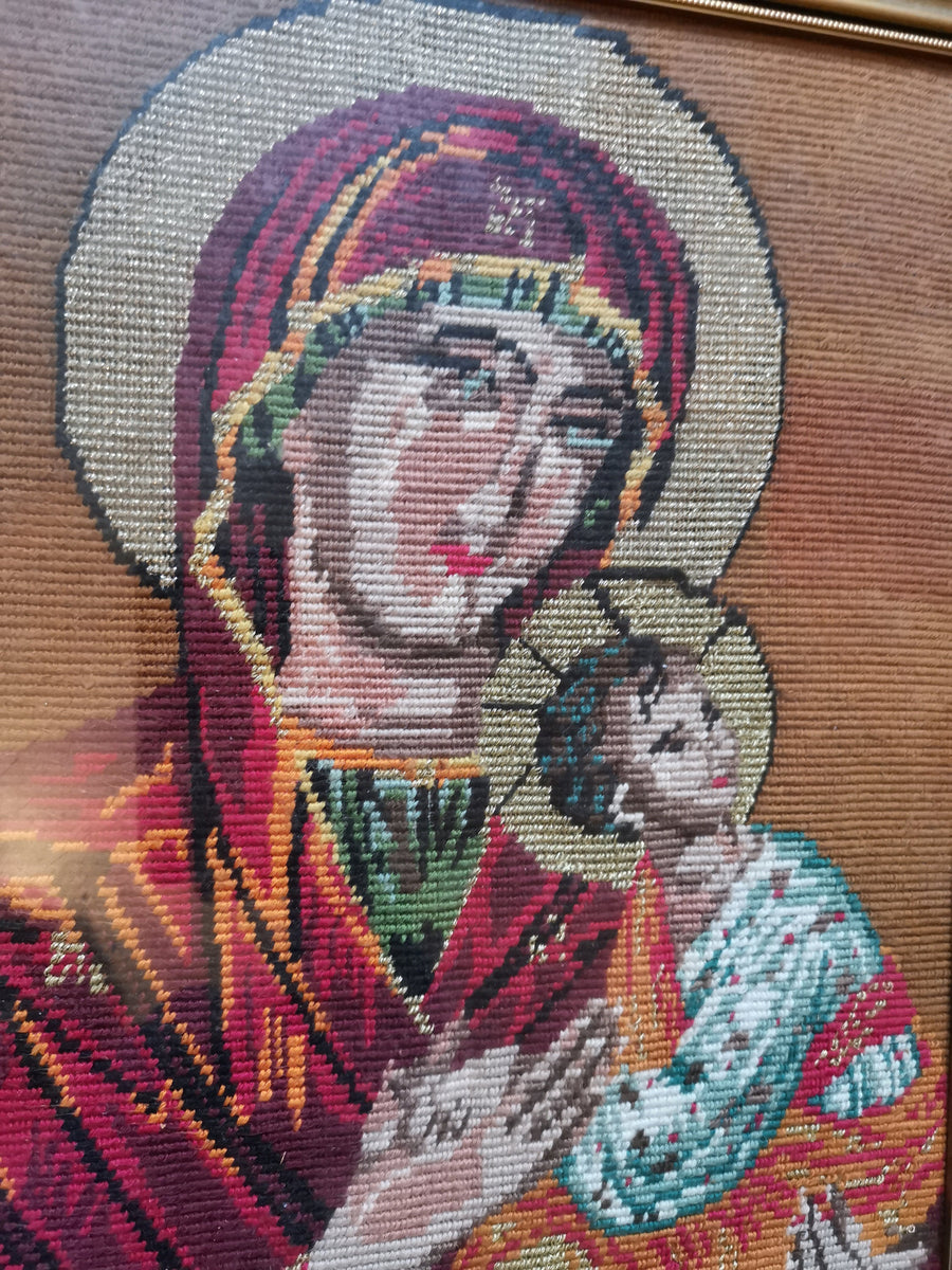 【専用】vintage the Virgin Mary tapestry s-l1200.jpg