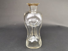 Load image into Gallery viewer, Antique Dimple Glass Perfume Bottle Victorian Late 1800's
