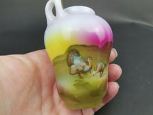 Load image into Gallery viewer, Vintage Royal Bayreuth Miniature Vase with Painted Man and Landscape Scene German Porcelain Early 1900's Original
